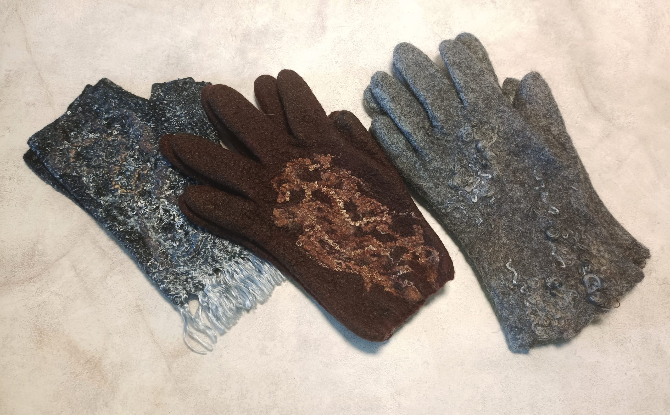 Определение размера варежек и перчаток