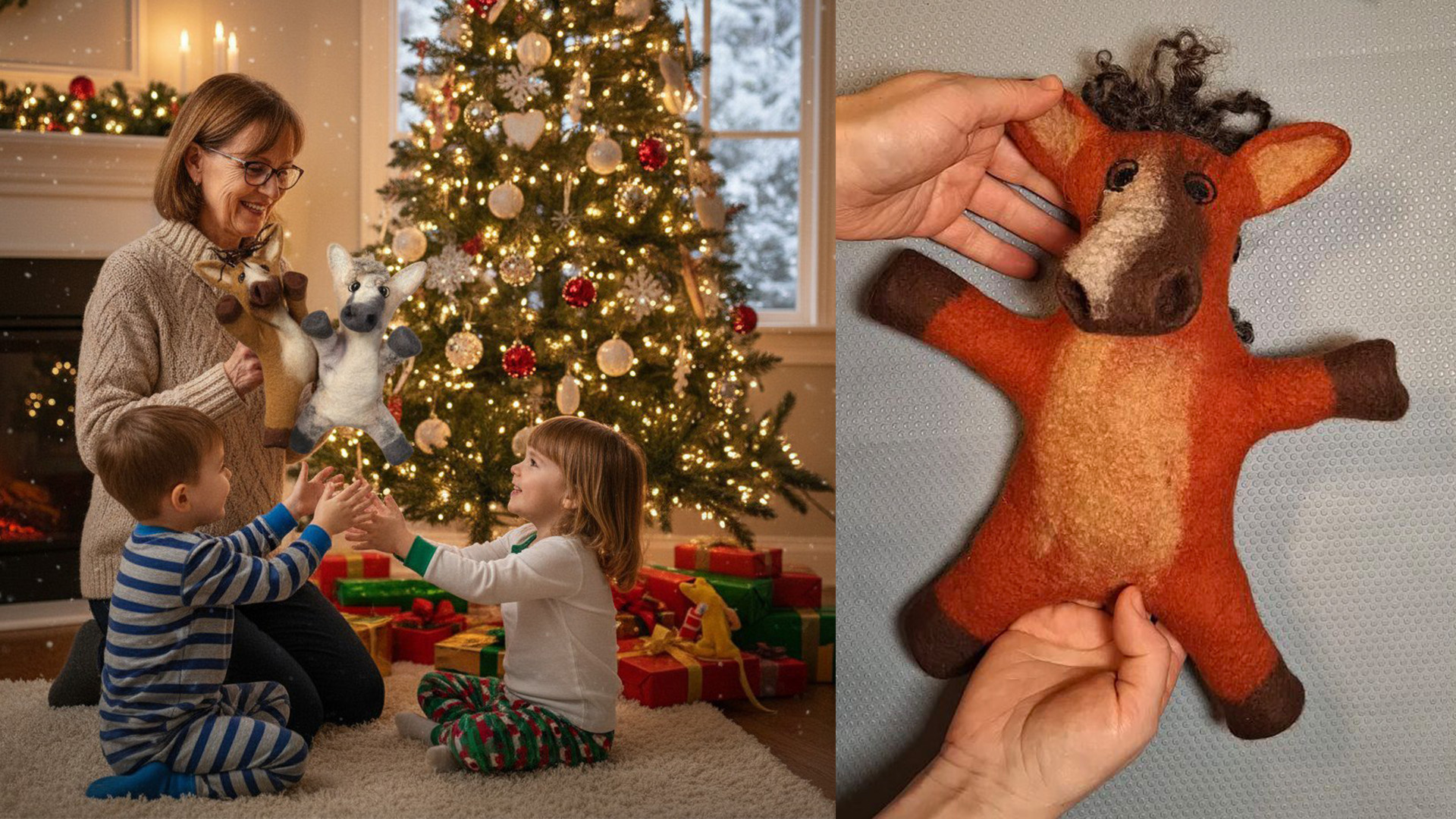 Перчаточная игрушка ЛОШАДКА